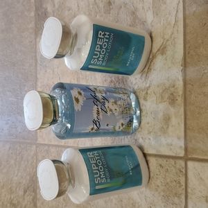 Bath and Body works body lotion 8 oz and shower gel 10 oz.